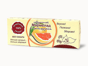  Мармелад натуральный "Грейпфрут" 140г в Павловском посаде