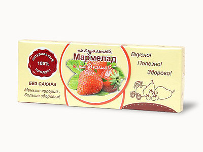 Мармелад натуральный "Клубника" 140г в Павловском посаде